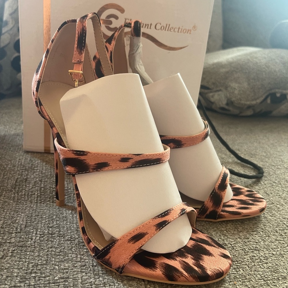 Forever fab leopard print heels